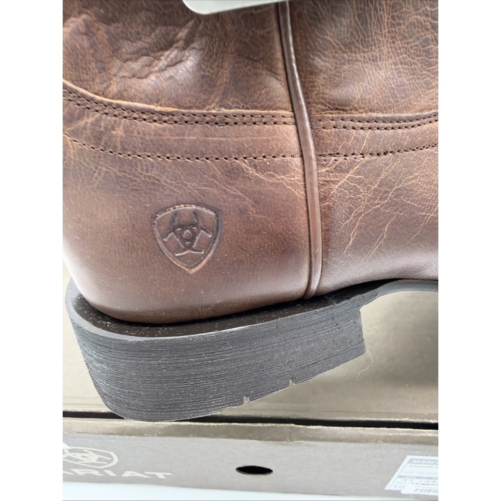 ARIAT CIRCUIT PATRIOT 10029699 Weathered Tan New In Box Cowboy Boots 11D - Picture 6 of 11
